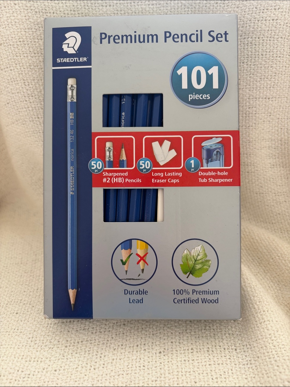 STAEDTLER Premium Pencil Set - Blue (101 Pieces)